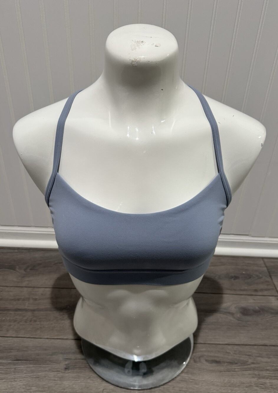 Lululemon Flow Y Sports Bra Blue Size 8